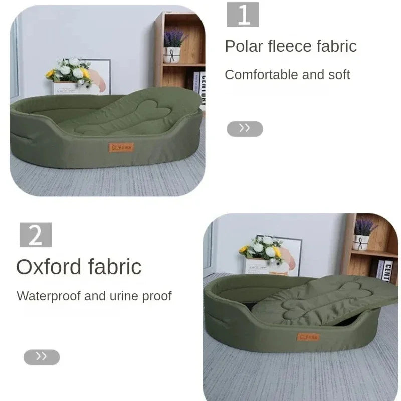 Waterproof Dog Sofa Bed – Anti-Mite, Chew-Resistant Pet Sleeping Mat for Dogs & Cats