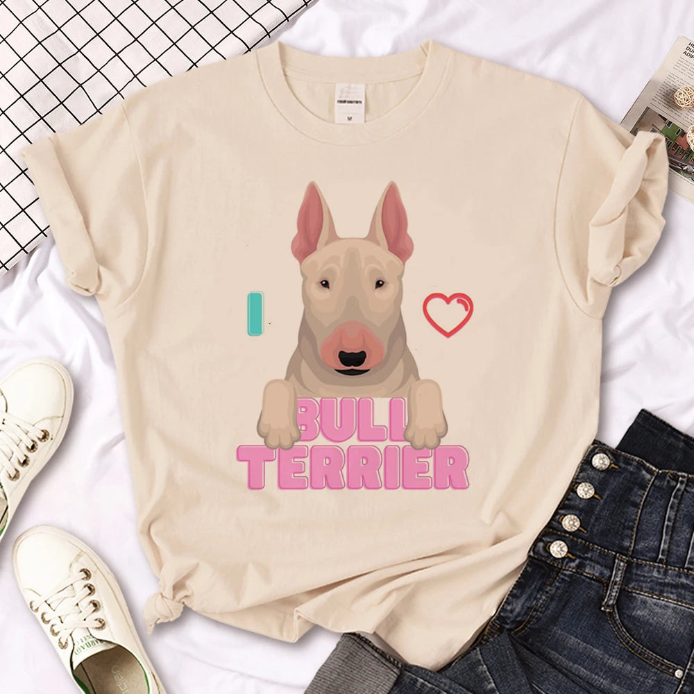 Bull Terrier Graphic T-Shirt – Funny Dog Lover Tee