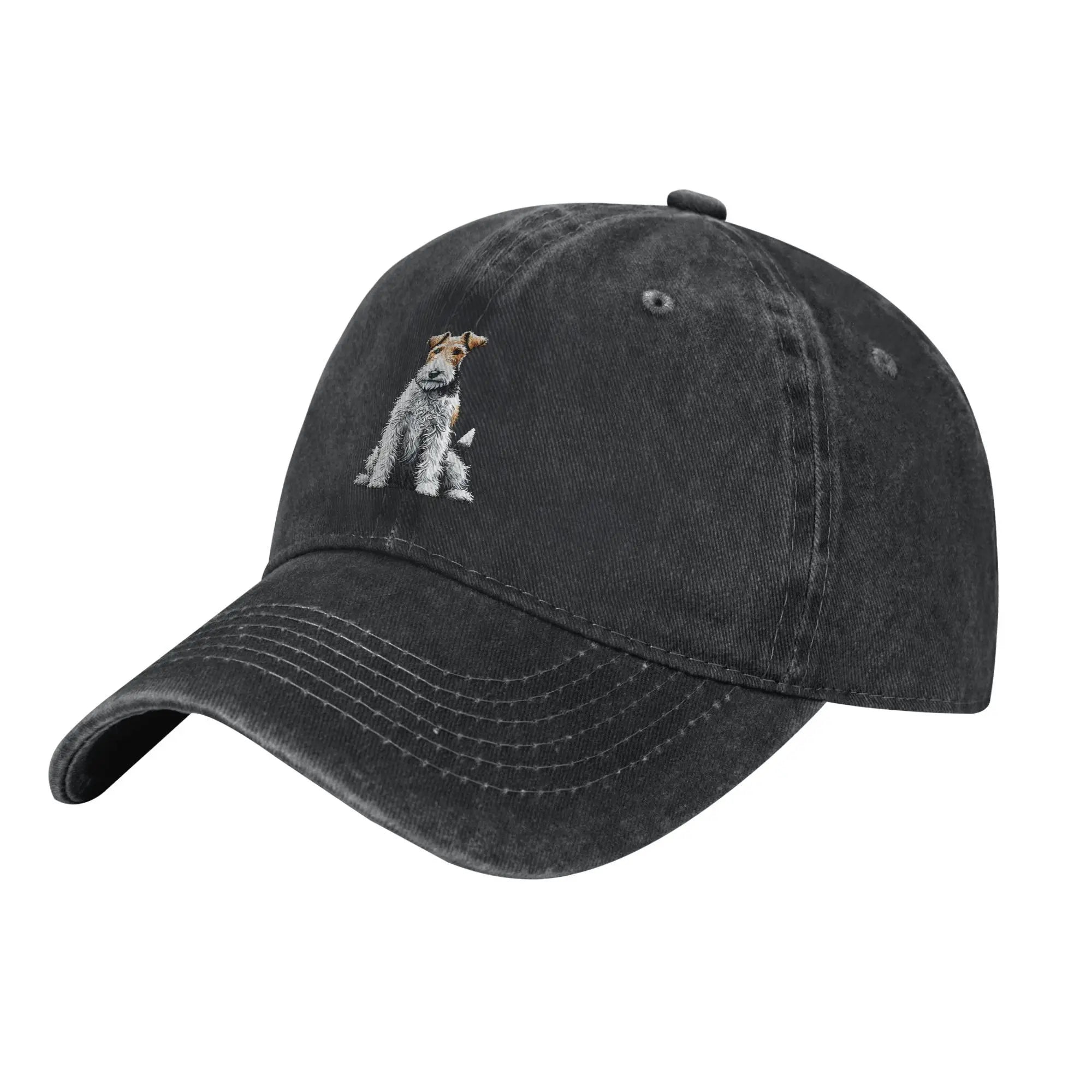 Wire Fox Terrier Baseball Cap — Unisex Trucker Hat
