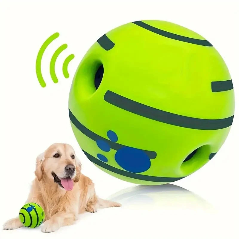 Interactive Giggle Ball Dog Toy — IQ Training & Mental Stimulation