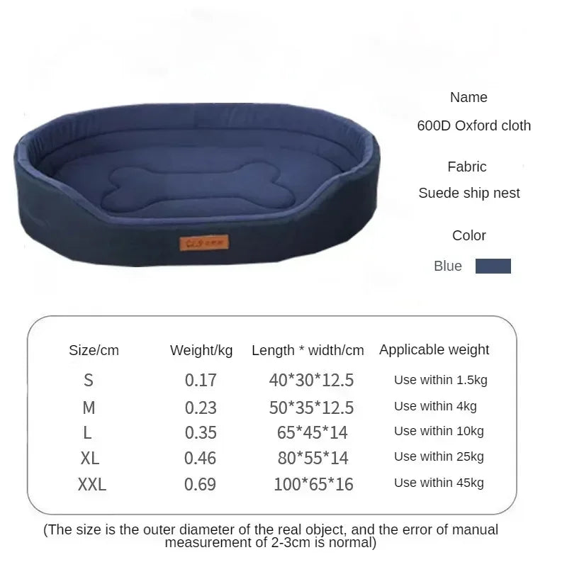 Waterproof Dog Sofa Bed – Anti-Mite, Chew-Resistant Pet Sleeping Mat for Dogs & Cats