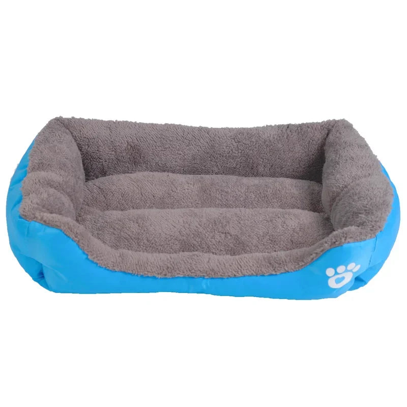 Paw Sofa Dog Bed — Waterproof Fleece Pet Bed for Small to Large Dogs (S–3XL)