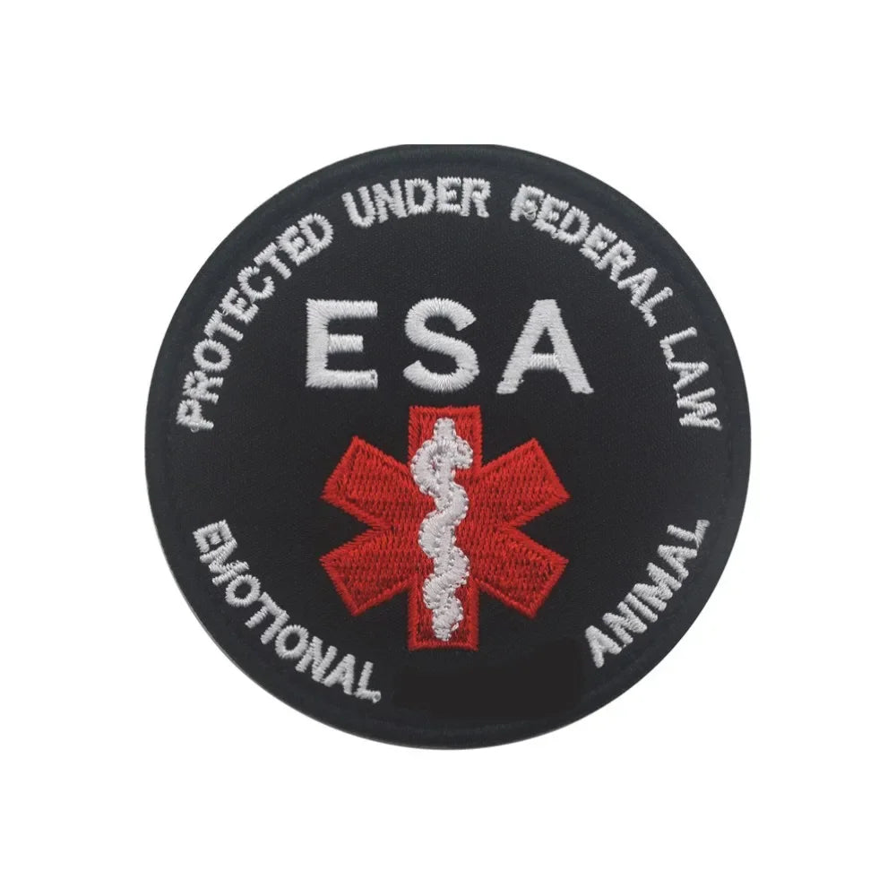 Service Dog Embroidery Patch – Do Not Pet, Medical Alert & Tactical Hook & Loop Patches