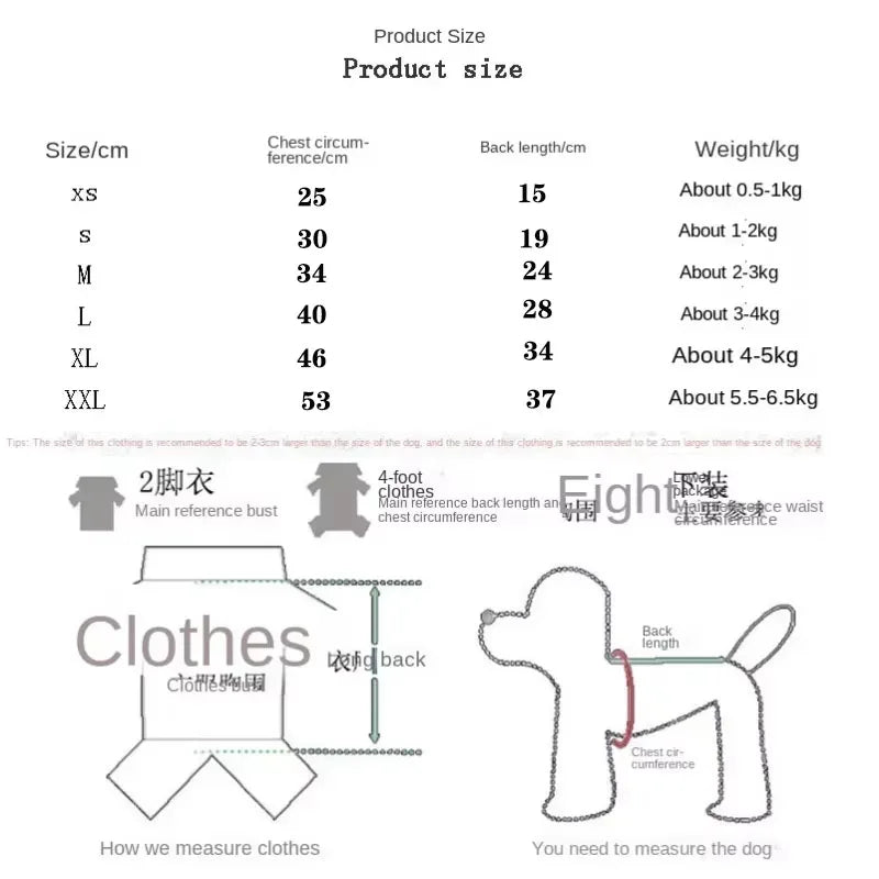 Cosy Pocket Sweater for Dogs & Cats – Autumn Winter Pet Clothes