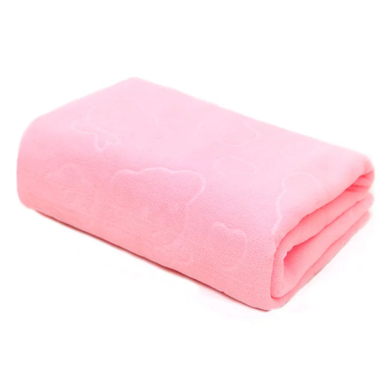Microfiber Pet Bath Towel – Super Absorbent Dog & Cat Drying Towel (35x70cm)