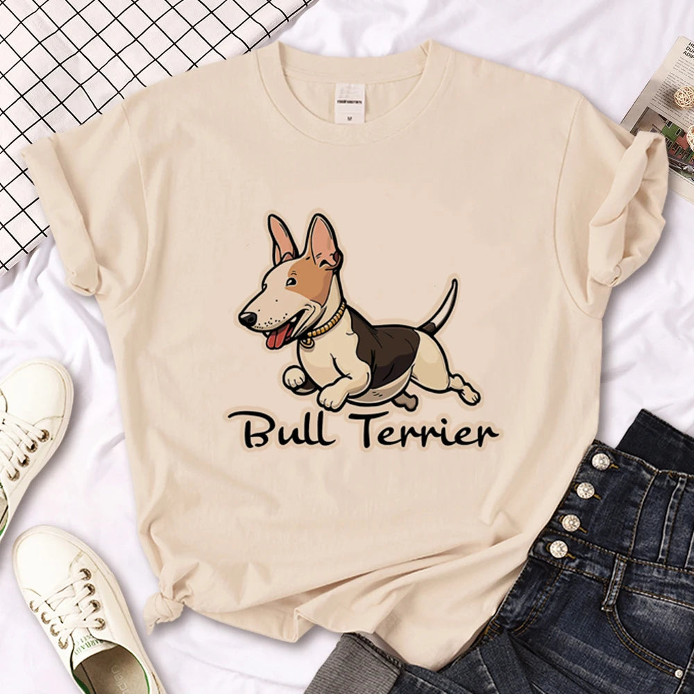 Bull Terrier Graphic T-Shirt – Funny Dog Lover Tee