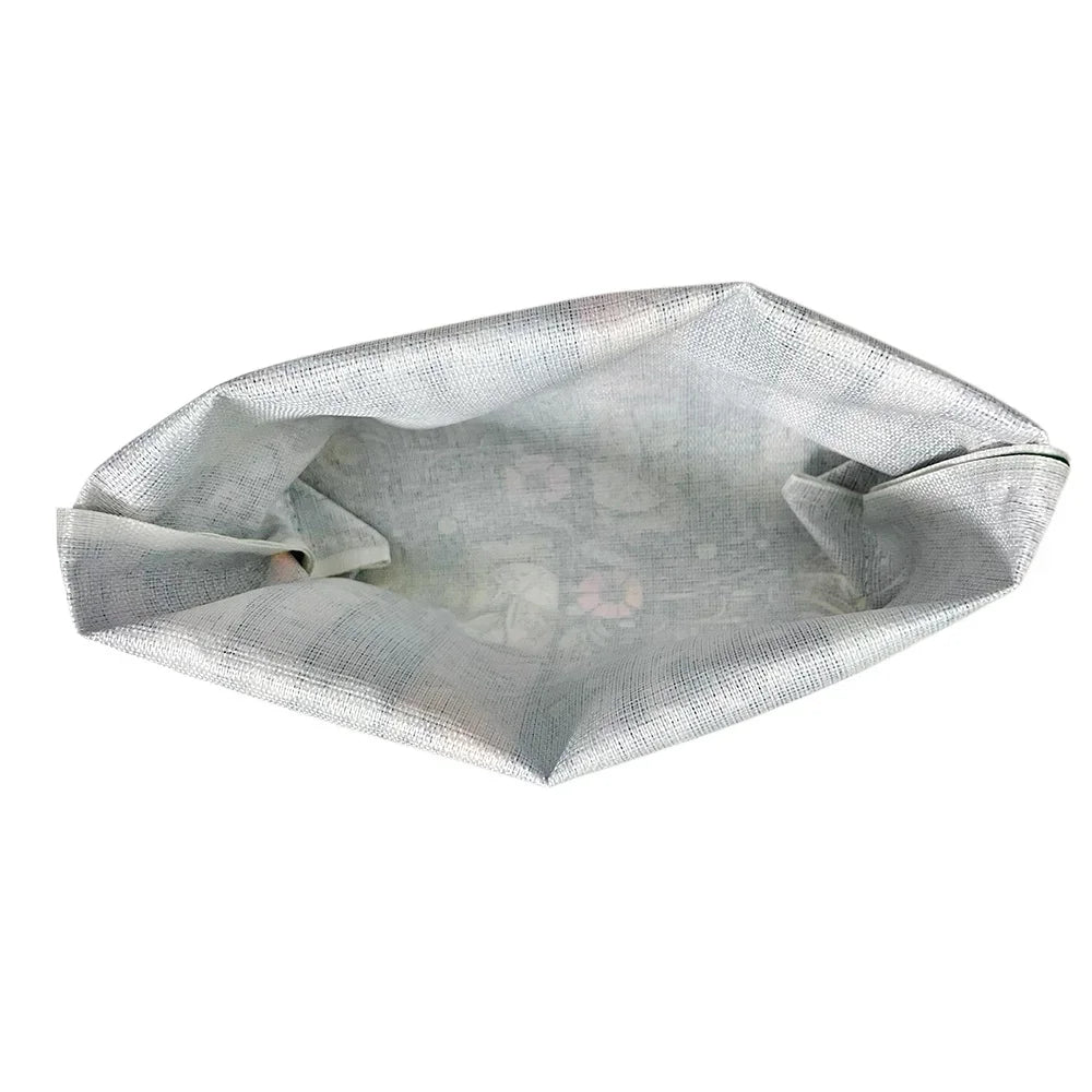 Dachshund Lover Makeup Bag — "Just a Girl Who Loves Dachshunds" Cosmetic Pouch