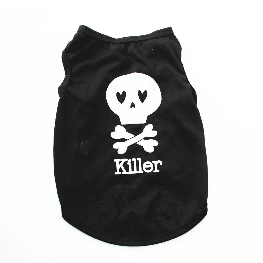 Funny Letter Print Dog Shirts for Small Dogs – Soft Breathable Summer Pet T-Shirts