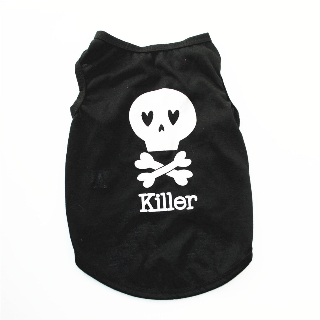 Funny Letter Print Dog Shirts for Small Dogs – Soft Breathable Summer Pet T-Shirts