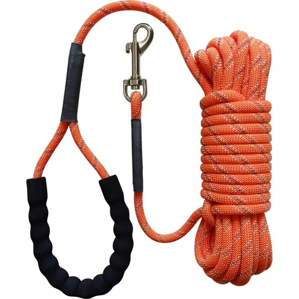 Reflective Dog Training Leash – Extended Long Lead for Walking, Training & Recall (2–20m)