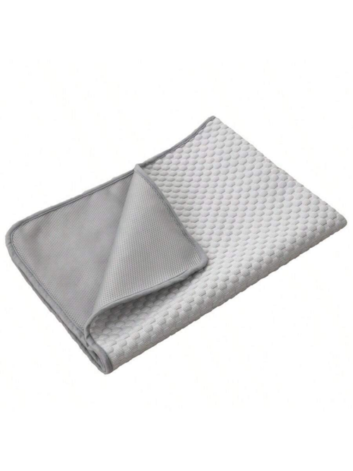 Ice Silk Pet Cooling Mat – Breathable Summer Pad for Dogs & Cats