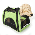Breathable Waterproof Pet Carrier Handbag — Hollow-Out Mesh Bag for Dogs & Cats