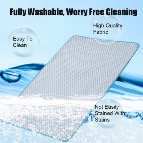 Ice Silk Pet Cooling Mat – Breathable Summer Pad for Dogs & Cats
