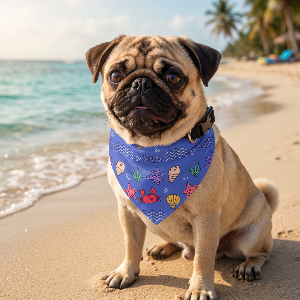 Clip-on Pet Bandana